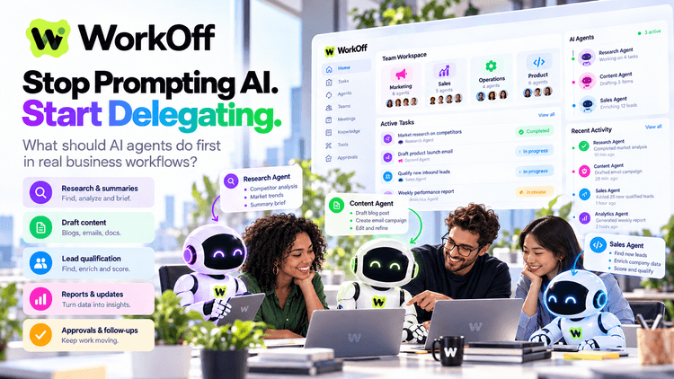 How AI Agents Are Taking on Real Business Work with WorkOff